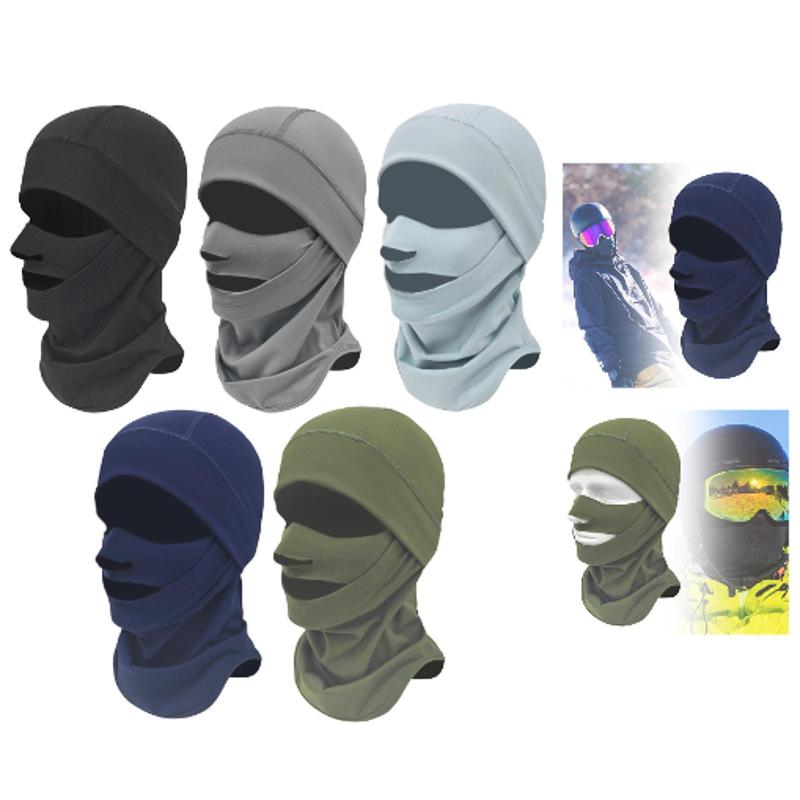 冬用スキーマスク バラクラバマスク 多機能ネックウォーマー フルフェイス 暖かいライディングフード 自転車 アウトドア スノーボード ライディング用