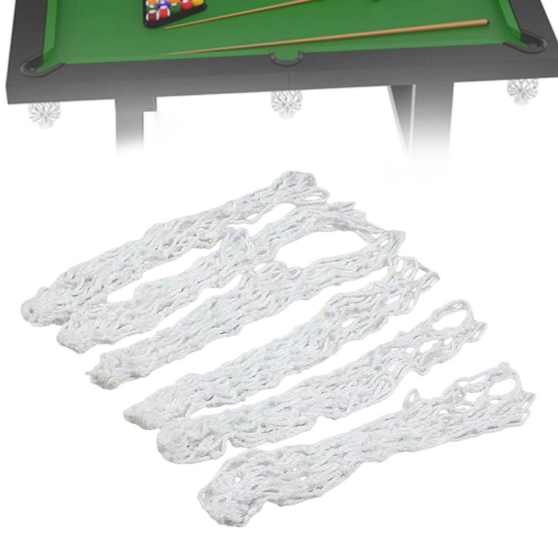 プレミアムビリヤードテーブル用メッシュバッグ6個セット