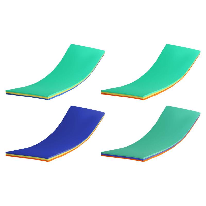 屋外フローティングウォーターマットフロートマットベッド 3 層ブランケット夏不沈ラウンジマットレスフローティングパッド屋外ボート湖