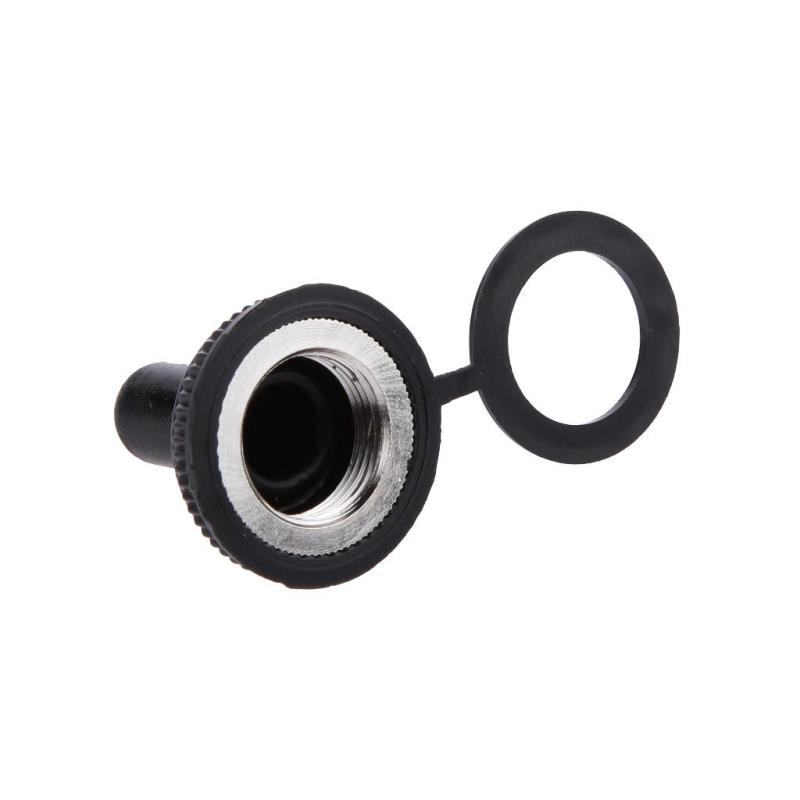 12mmロッカートグルスイッチノブ防水ブーツラバーキャップ10個