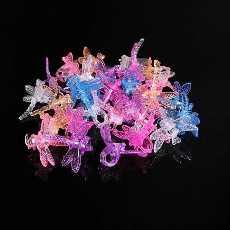 トレリスクリップ 30 個.かわいい胡蝶蘭クリップ.トレリスクリップ