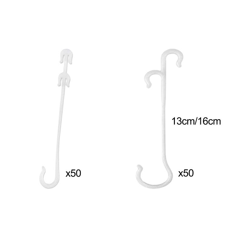 50x トマトサポートクリップキュウリ植物クリップ園芸植物固定具ヘチマ園芸植物のトマトの挟み込みや落..