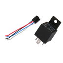 12V40A自動車トラックリレーおよびソケット40アンペア4ピン4ワイヤー
