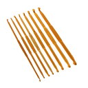 8x ダブルヘッドグリップハンドルかぎ針編みフック編み物クラフト縫製編みツール