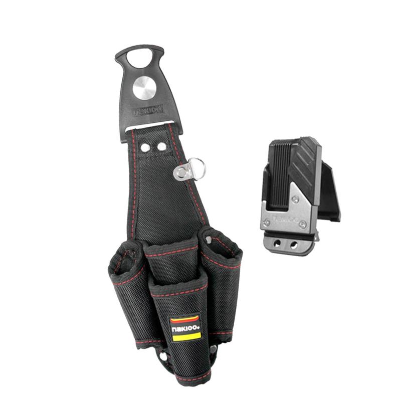 頑丈なツールベルトバッグ 電気技師用ポーチ 大工 配管工 請負業者用