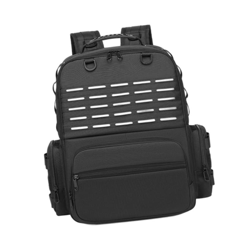 ツールバックパック メンテナンス作業員用 ハンドル付き 配管工用 オックスフォード