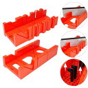mitre Box異なる角度ガイド実用的な木工クランプ大工木工彫刻家用ソーストレージボックス(のこぎりなし)