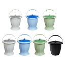 便器用バケツ.蓋付き小便器用夜間用水差し.バケツ式便器.子供用大人用ト...(4)
