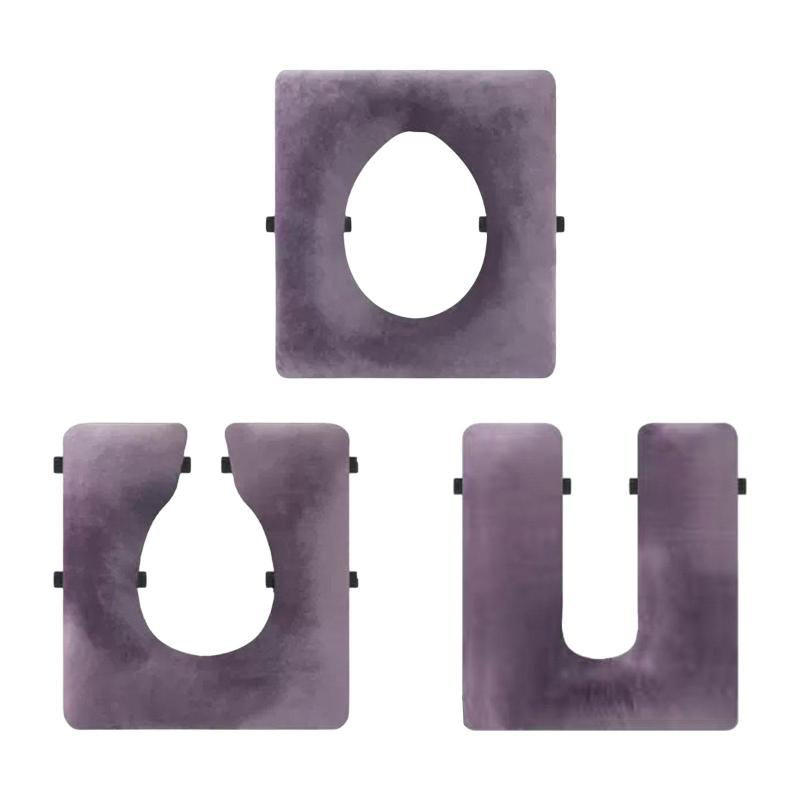 固定ストラップ付きパッド付き便座クッション.障害者用シャワーチェア用便座クッション.トイレパッド