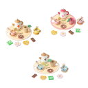 女の子用ティーセットおもちゃ.幼児用アフタヌーンティーパーティーティーセット.子供用プレイキッチンアクセサリー.対象年齢3-4歳 5歳