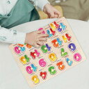 モンテッソーリのおもちゃ 木製ジグソー数字パズル ペグ ビルディング パズル シェイプ ソーター ゲーム 対象年齢2~4歳 女の子 幼児 子供 キッズ