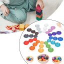 モンテッソーリ木製レインボーボールマッチングゲーム幼児教育玩具就学前感覚玩具誕生日プレゼント用ファインモーターパズル