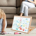 デスクトップ卓上イーゼルスケッチボードアート折りたたみ滑らかな表面の描画ボードペイントイーゼル描画レシピアーティスト用