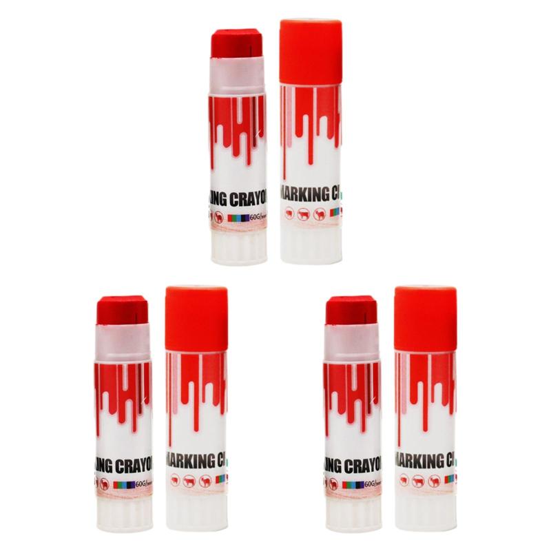 家畜マーカークレヨン.農場マーキングペン耳タグペン.識別マーキングクレヨン羊.ヤギ.農家用の高視認性