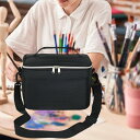 マーカーケースホルダーオーガナイザートラベルハンドバッグアートクラフト用品ペン収納バッグ