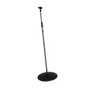 丸型ベース付きマイクフロアスタンド.簡単に設置可能.ポータブル80cm-180cm.