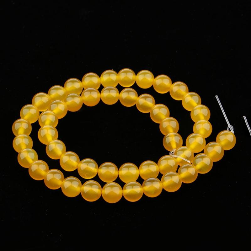 ナチュラル瑪瑙ビーズルーズビーズにこれネックレスブレスレットジュエリー4m 8mm