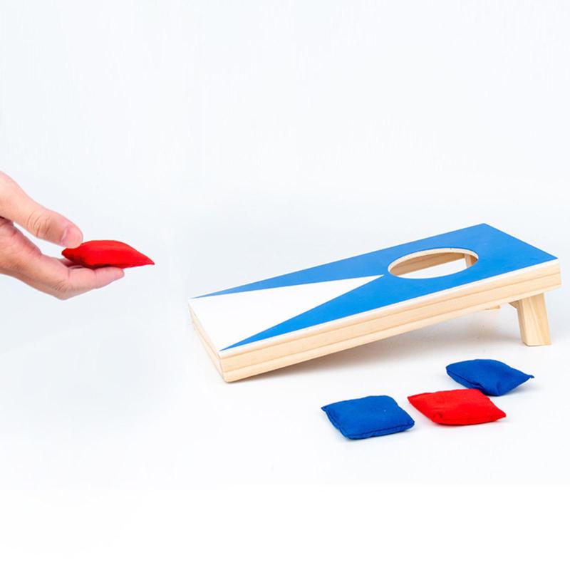 屋内コーンホールボード 土嚢付き 親子おもちゃ 土嚢投げゲーム