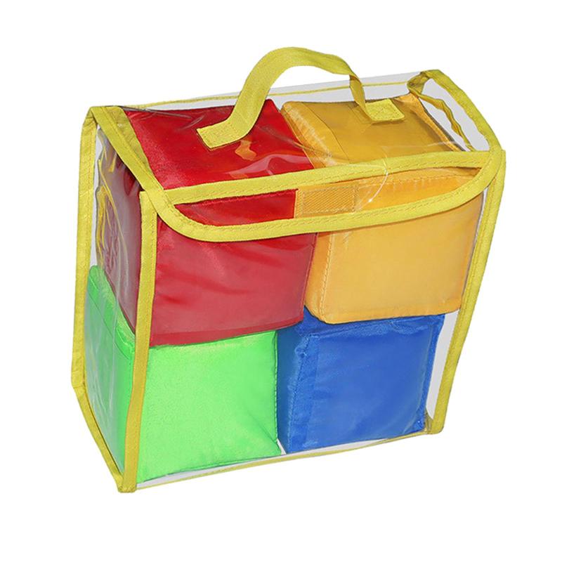 ゲーム用カスタマイズ可能な学習キューブ2x10cmクリアポケット付き , 4個10cm-ジョーン, 10x10x10cm