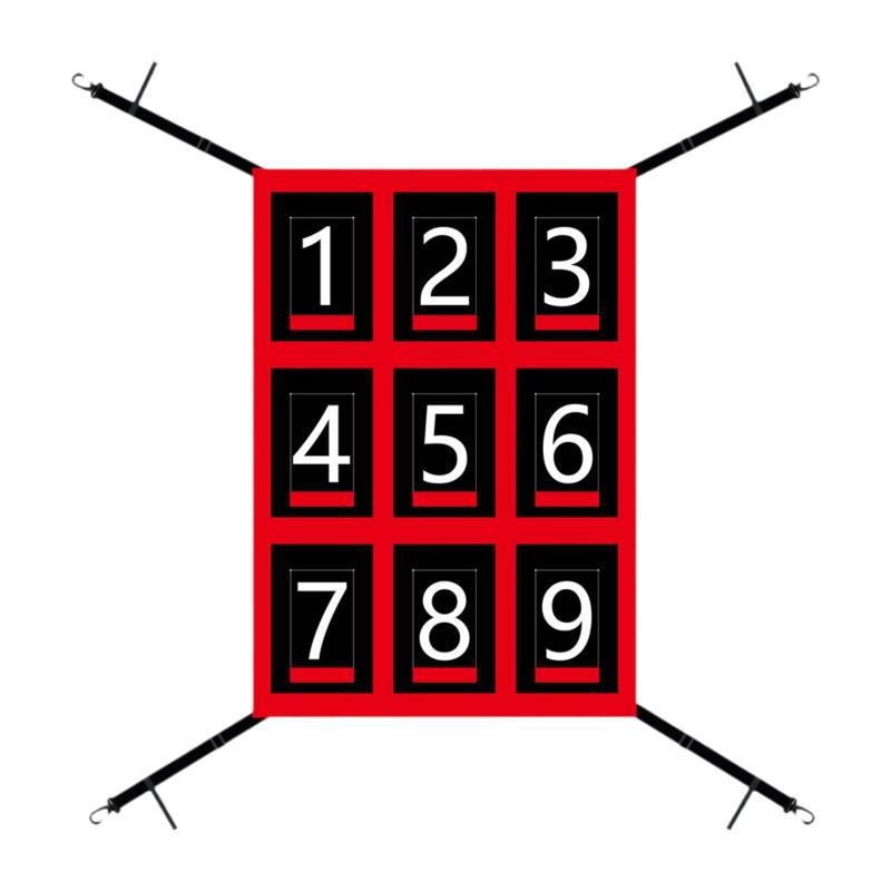 野球ストライクゾーンターゲット練習パッド 屋外スポーツ バッティング 投球用