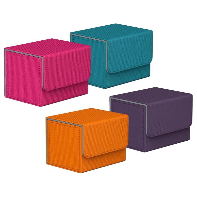 カードを保護して持ち運ぶための丈夫なトレーディングカードデッキボックス収納