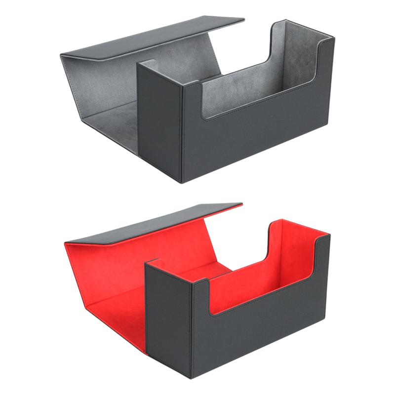 トレーディングカードデッキボックスオーガナイザー収納ホルダーは36枚以上のカードを収納可能