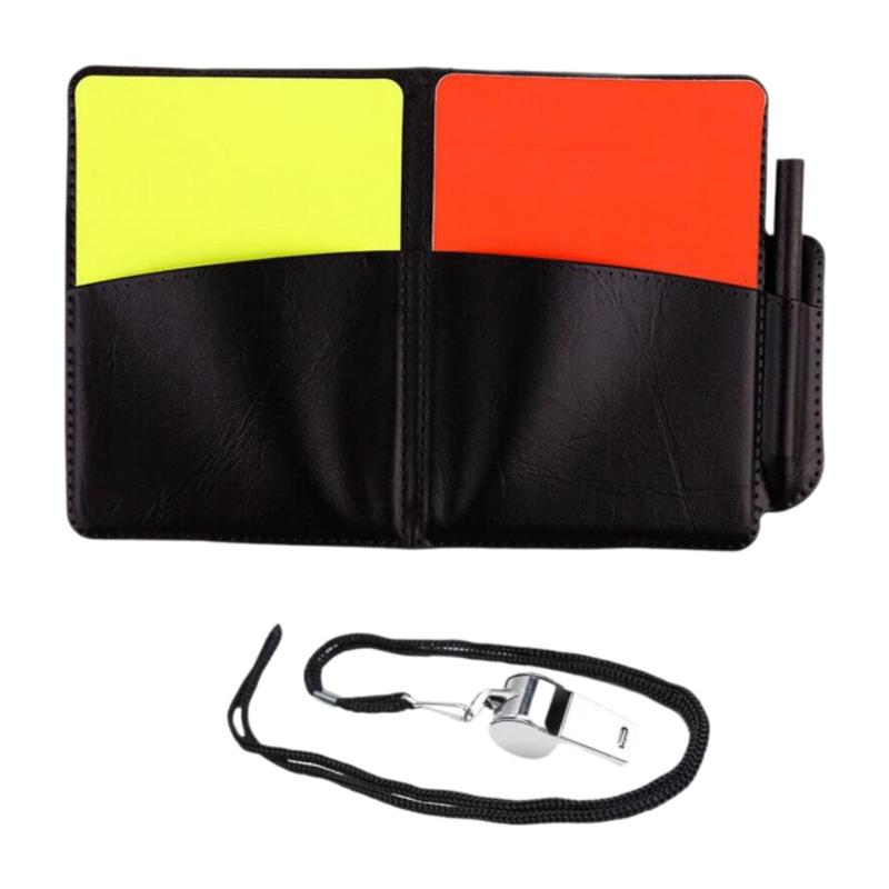 サッカー審判カード 屋外スポーツ用フットボールイエローカードとレッドカード ホッケー