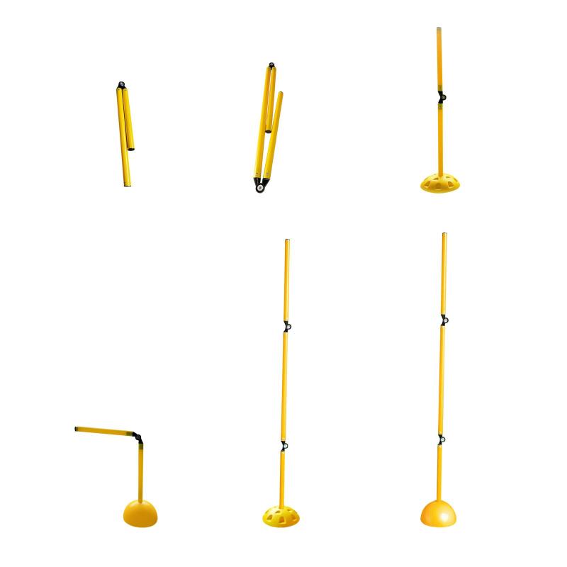 サッカーの敏ility性トレーニングポール障害物多機能速度と練習競争のための敏ility性トレーニング機器