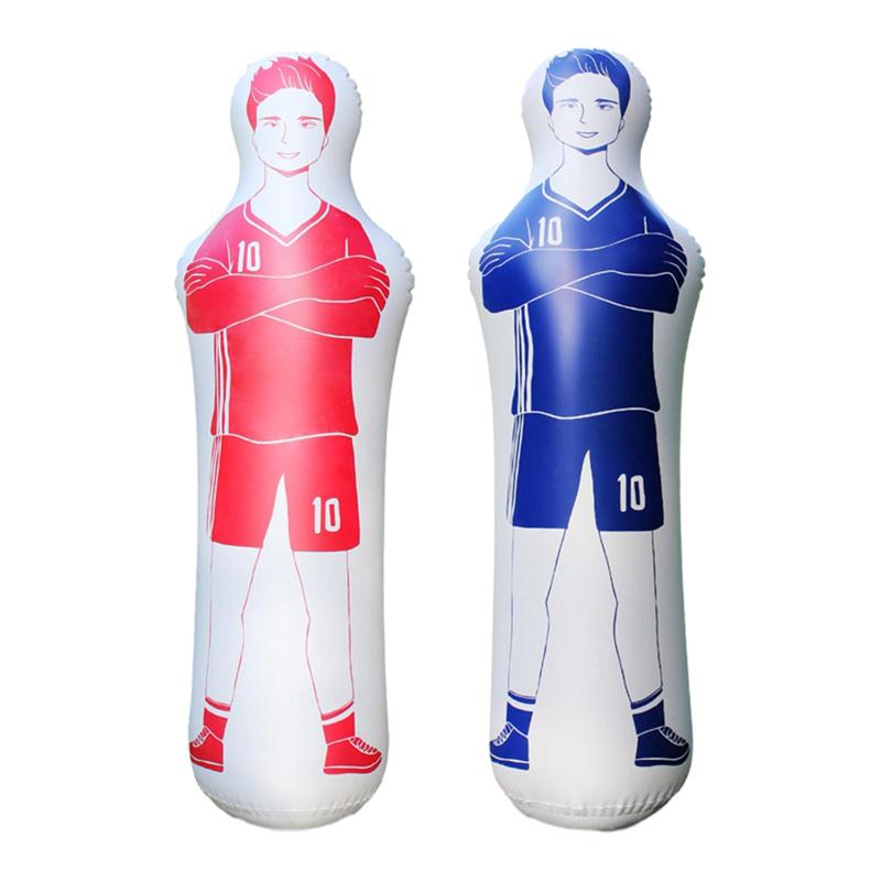 インフレータブル ダミー テコンドー 練習 ボクシング キックボクシング トレーニング補助 フットボー..