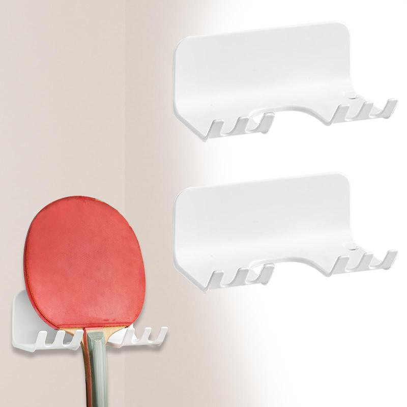 壁掛け式ラケットラック 多目的卓球ラケットディスプレイ 2個