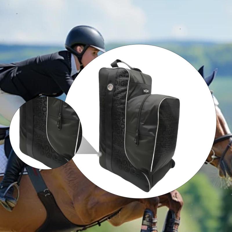 乗馬ブーツバッグ.カウボーイブーツ用多目的プロフェッショナル.ハイブーツバッグ