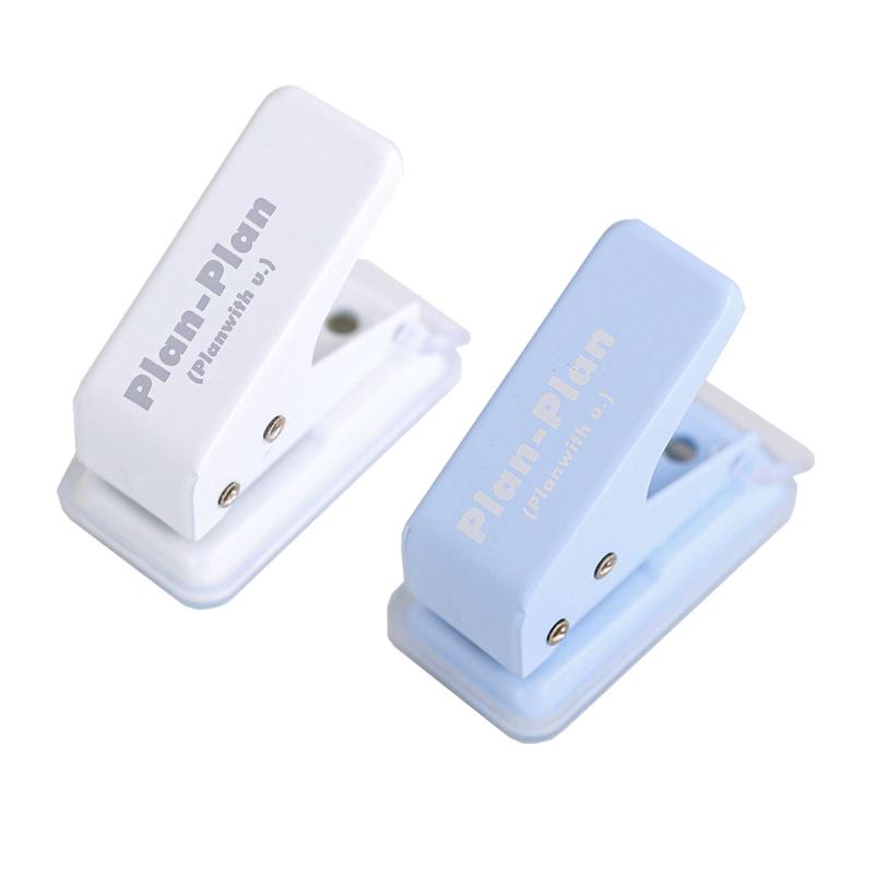 ミニ 1 穴紙パンチツール 6 ミリメートル穴省力アンチスキッドベース手作りサークルカッターパンチサー..