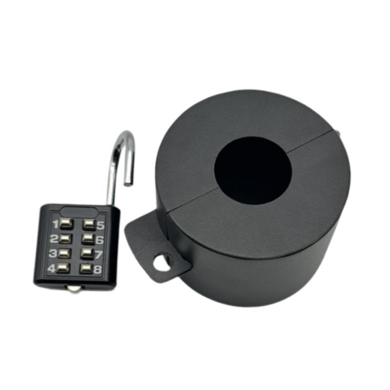 水栓ロック 屋外用蛇口ロック 金属製 効果的な屋外用南京錠アクセサリー 公園 レストラン 裏庭 庭 パテ..