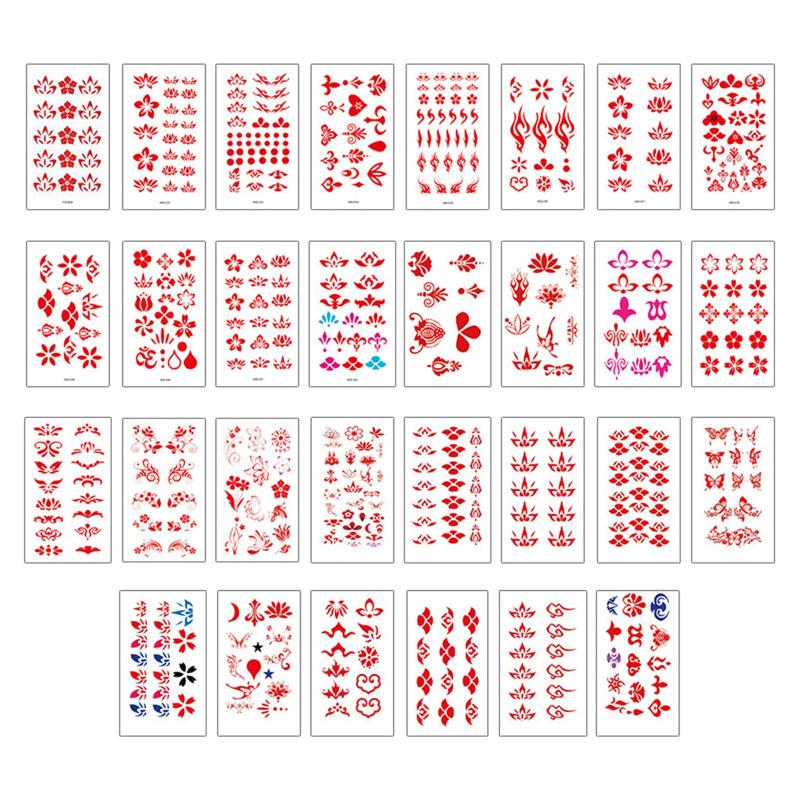 フェイスステッカー 30 枚パック コスチュームアクセサリードレス用装飾デカール