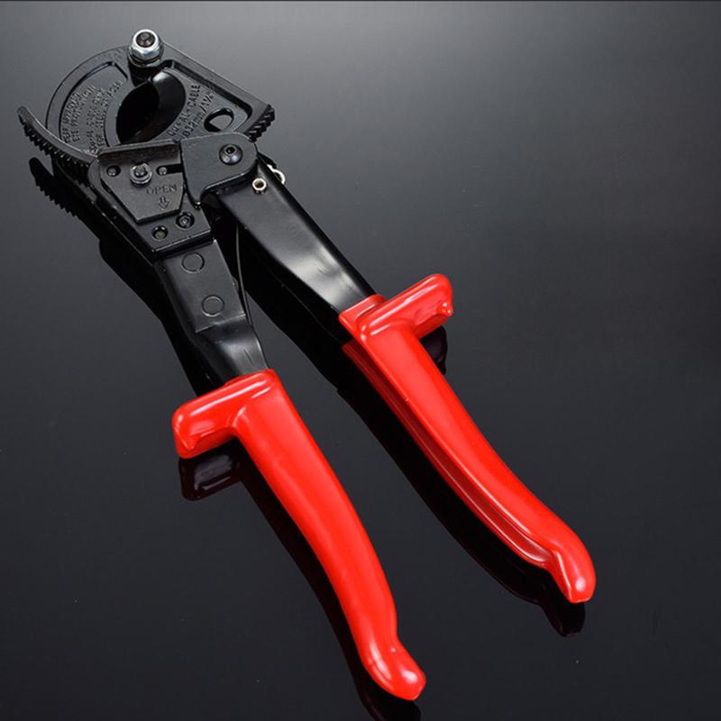 電線スタイル1を切断するためのアルミニウム銅ラチェットケーブルカッタープライヤー