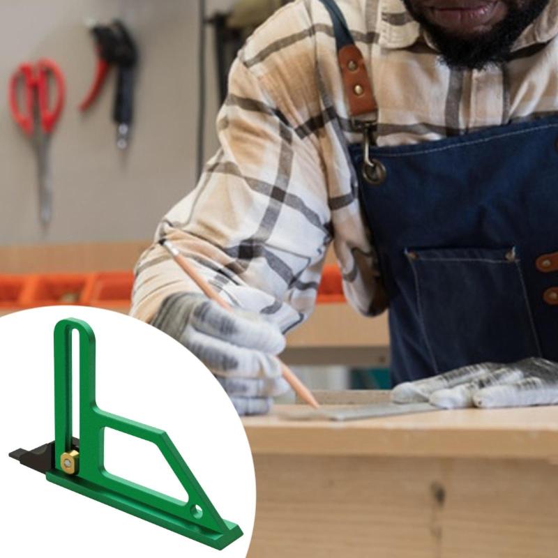 木工用高さゲージ グリーン 多目的溝切り切削ドリルプレス用