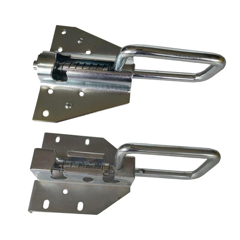 工業用ガレージドアロックサイドロック簡単設置ドアスライドラッチアクセサリー中庭ガーデン金属フェンス屋外用