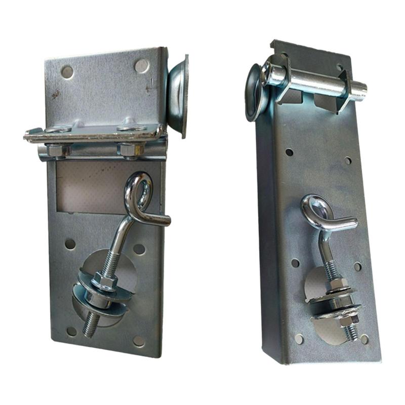 2 個入り ガレージドア下部リフティングブラケット固定具高耐久アクセサリー高強度能ローラーブラケッ..