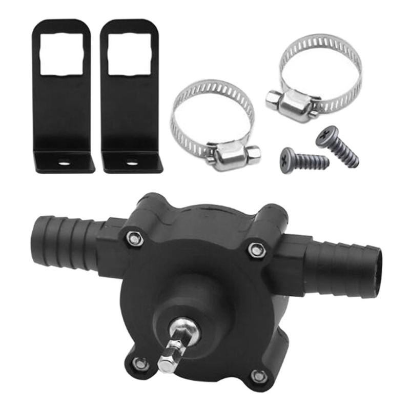 ハンドドリル自吸ポンプセット 水槽用ホルダー付き