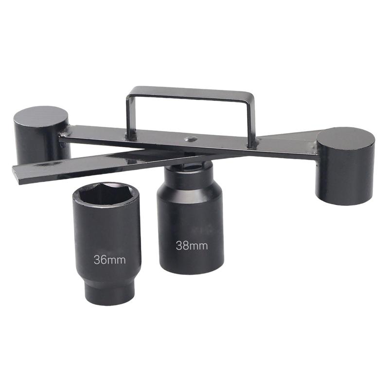 洗濯機用インパクトレンチツールセット(ドラムメンテナンス用アダプターアクセサリー2個付き)