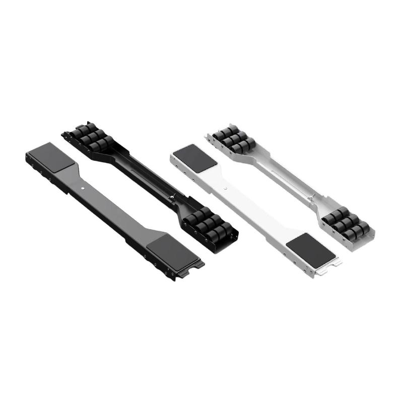 洗濯機用移動スライダー 調節可能伸縮パッド ユニバーサル可動スタンド キャビネット家具用家電移動ベ..