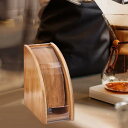 ホテルのキッチン用の防塵カバーカフェペーパー収納ラック付きコーヒーフィルターホルダー