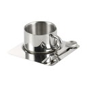 コーヒーカップ スプーン プレート セット サービングプレート ティーカップ カフェ キッチン レストラン用
