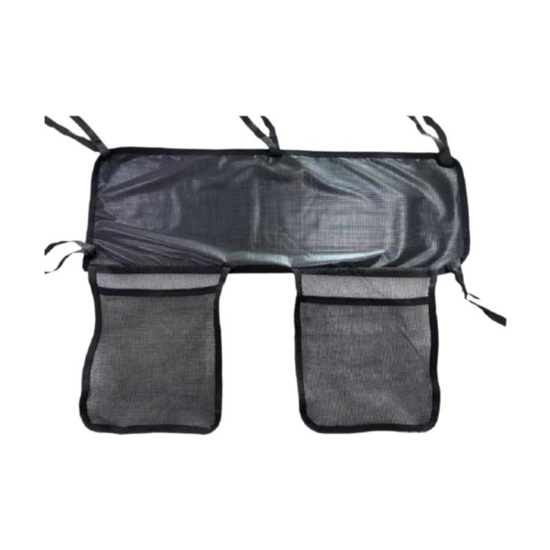 屋外用トランポリンシューズバッグ.メッシュポケット付き.簡単セットアップ.