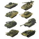 8個4D戦車DIY趣味1:72プラスチック軍重軍戦車モデル