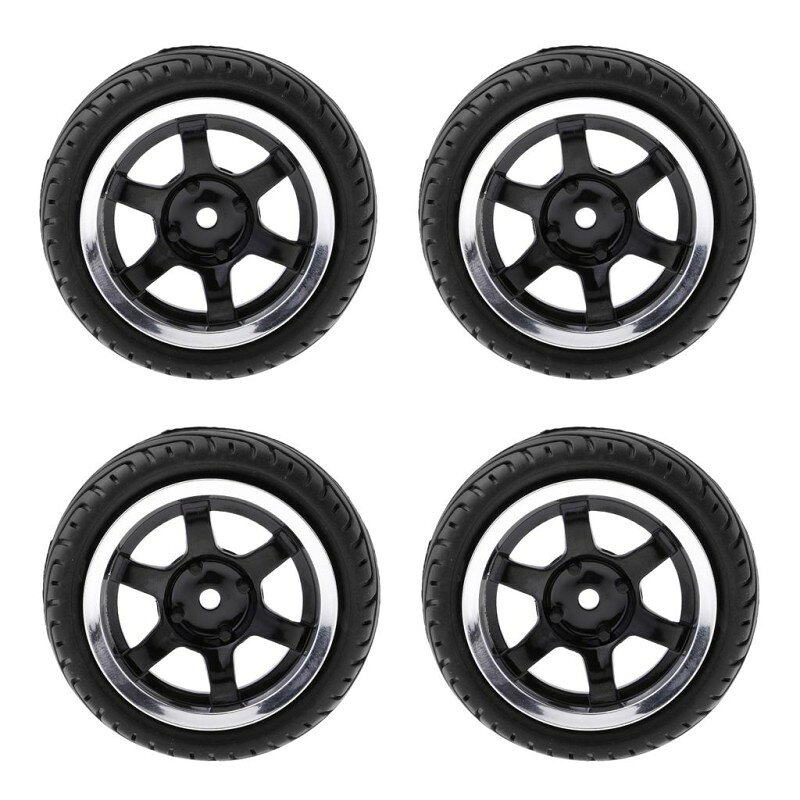 説明: 4pcsRC車両ホイールタイヤリムセット12mm六角1/10オンロードカーパーツHPIHSPロードドリフトカータイヤの1 / 10RC1:10 HSP HPIRCカーに適合高品質のプラスチックホイールとゴムタイヤ材質：ゴム、プラスチックカラー：ブラックサイズチャート: サイズ（D x W）：約65 x 27mm / 2.5 x1.06インチ パッケージに含まれるもの: 4ピースホイールタイヤご購入前のご案内 ▼本店の玩具類製品は5歳以上のお子様向けです。使用時には必ず大人の監視が必要です。 ● サイズについて：スタッフ間で測り方を統一していますが、実寸に1〜3cmの誤差がある場合がありますのでご了承ください。 ● 商品の色は、撮影時の光やモニターによって異なる場合がありますのでご注意ください。 ● 生地特性により匂いが感じられることがありますが、数日で気にならなくなります。 ● 他店舗と在庫を共有しているため、受注後に欠品となる場合があります。 ▼出荷前には全て検品を行っておりますが、万が一商品に不具合があった場合は、お問い合わせフォームよりご連絡くださいますようお願い申し上げます。営業日に対応いたしますのでご安心ください。4pcsRC車両ホイールタイヤリムセット12mm六角1/10オンロードカーパーツHPIHSPロードドリフトカータイヤの1 / 10RC1:10 HSP HPIRCカーに適合高品質のプラスチックホイールとゴムタイヤ材質：ゴム、プラスチックカラー：ブラックサイズチャート: サイズ（D x W）：約65 x 27mm / 2.5 x1.06インチ パッケージに含まれるもの: 4ピースホイールタイヤ