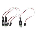 3個コントロールスイッチレシーバーコードモデルカー2RCカー用LEDライト