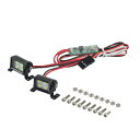 Axial 90046 RCクローラーカー用の明るいRCカーLEDスポットライト