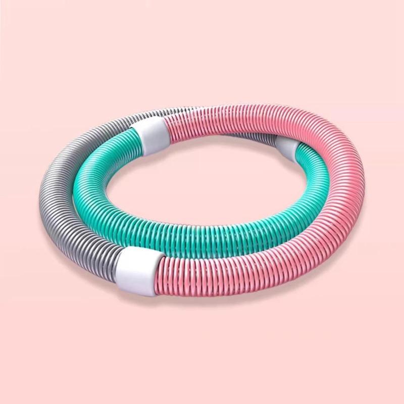 加重腹部フィットネス機器.トレーニング.PVCスプリングフープ.ジム用トレーニングアクセサリー.屋内屋..