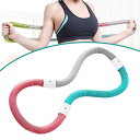 ウェイト付きフィットネスフープトレーニングポータブル機器.ジム.男性.女性.スポーツ用(3)